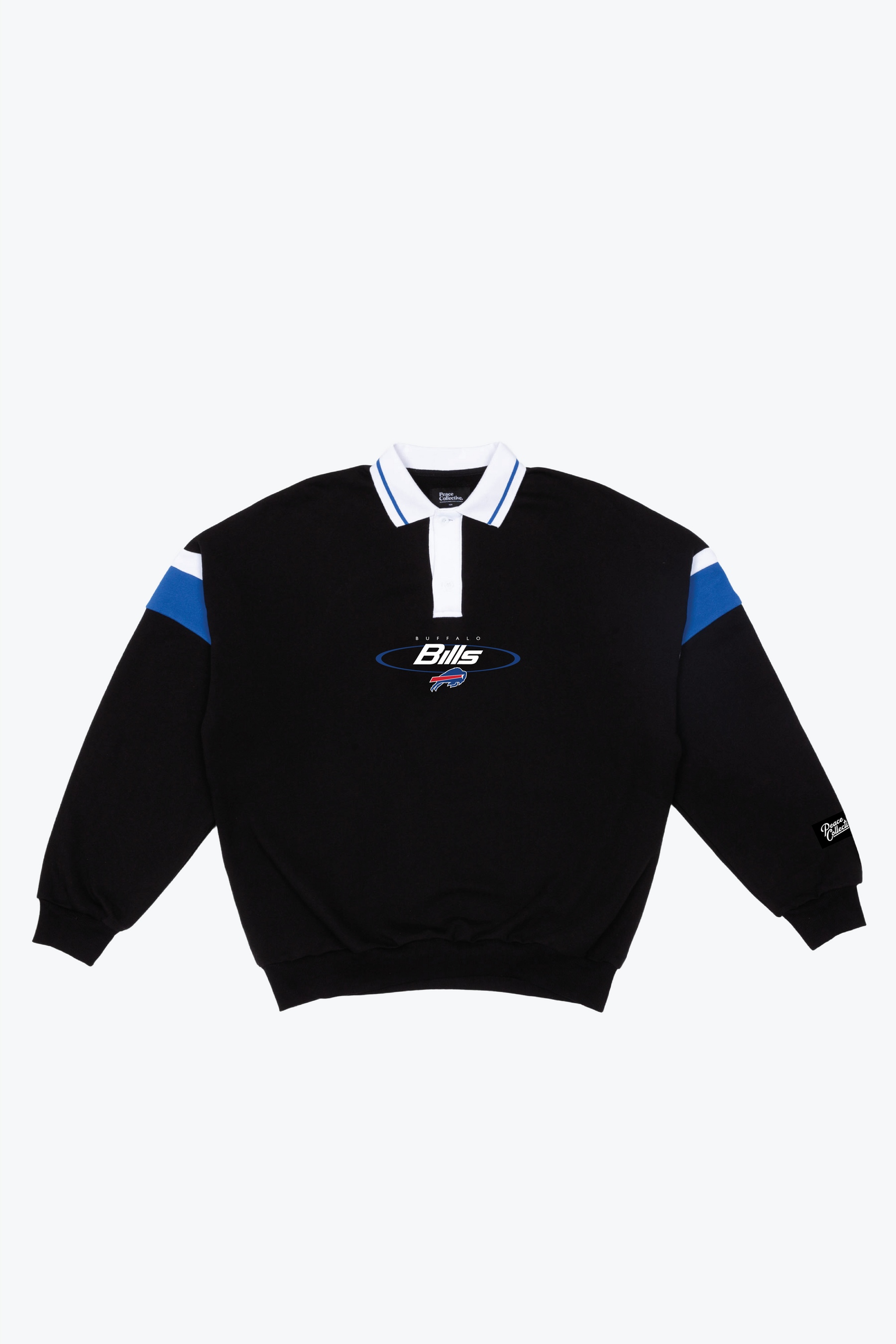 Buffalo Bills Oversized Rugby - Black / Royal