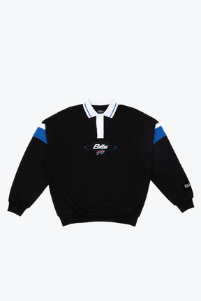 Buffalo Bills Oversized Rugby - Black / Royal
