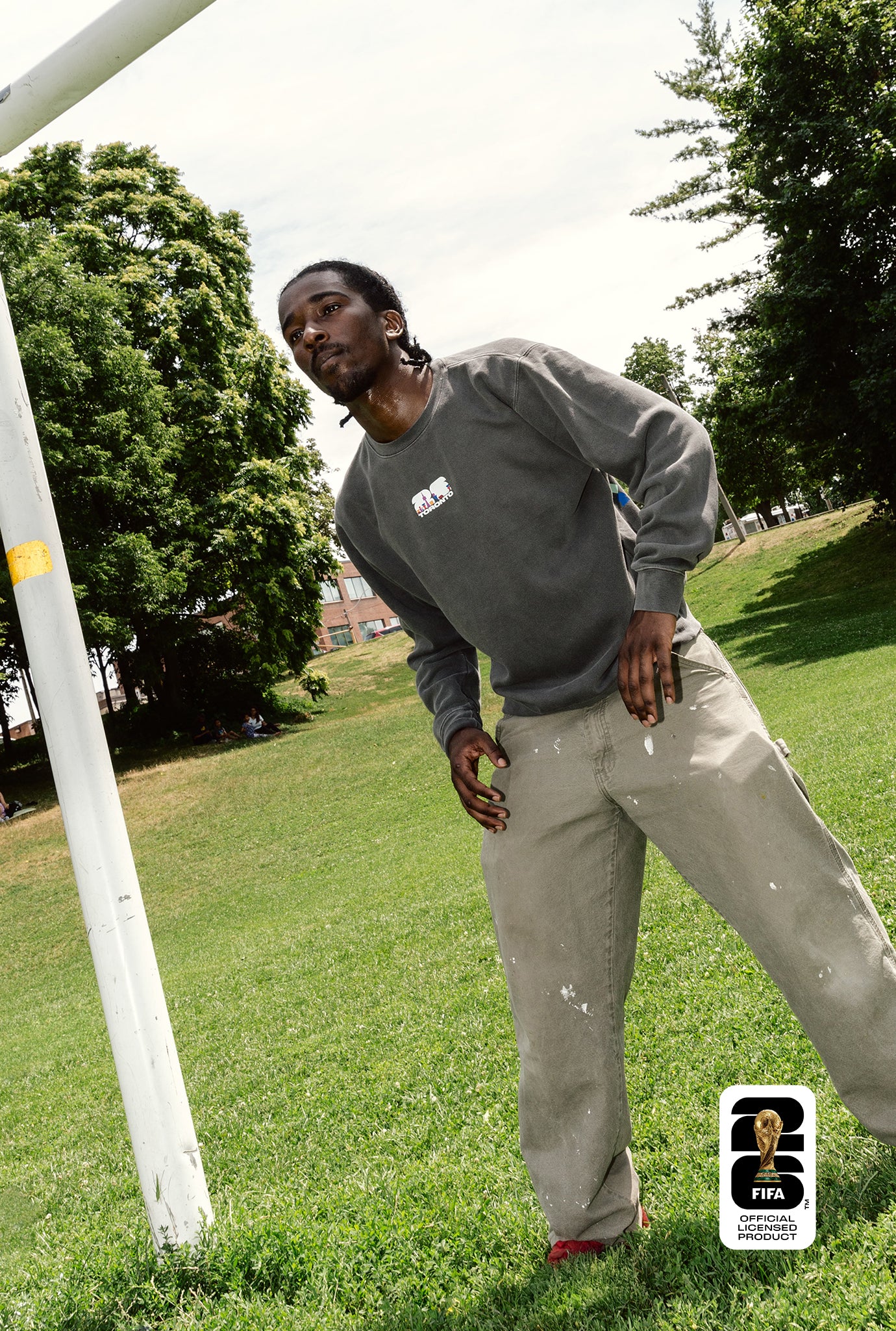 FIFA World Cup 2026™ Toronto Pigment Dye Crewneck - Black