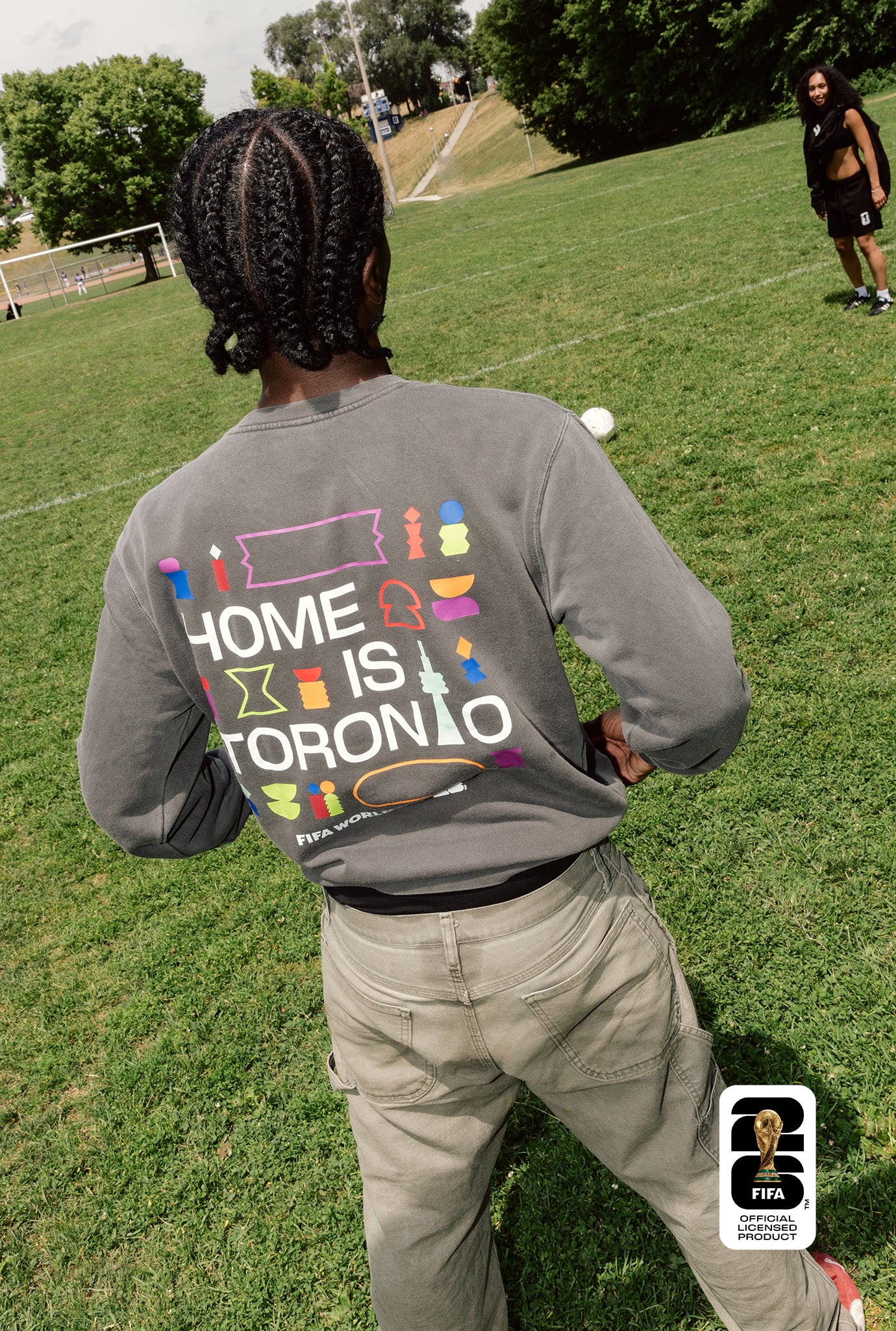 FIFA World Cup 2026™ Toronto Pigment Dye Crewneck - Black