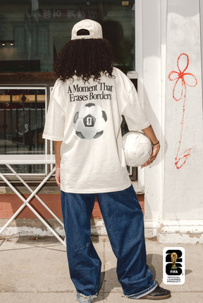 FIFA World Cup 2026™ Football is Life Heavyweight T-Shirt - Ivory