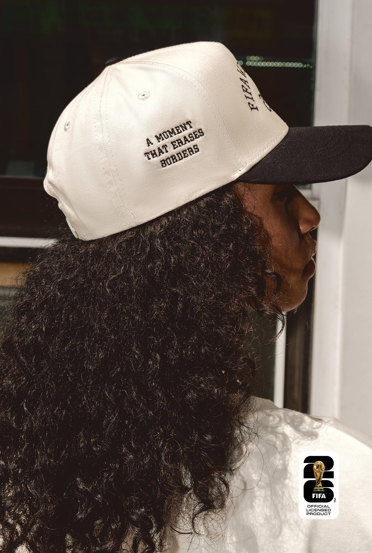 FIFA World Cup 2026™ A-Frame Cap - Ivory / Black