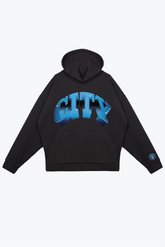 Manchester City FC Graffiti SuperHeavy™️ Hoodie - Off Black