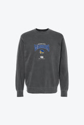 Golden State Warriors Pigment Dye Crewneck - Black