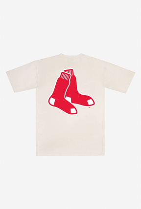 Boston Red Sox Schweres T-Shirt - Natur