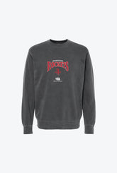 Houston Rockets Pigment Dye Crewneck - Black