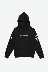 Schwerer Hoodie „Los Angeles Galaxy“ - Schwarz