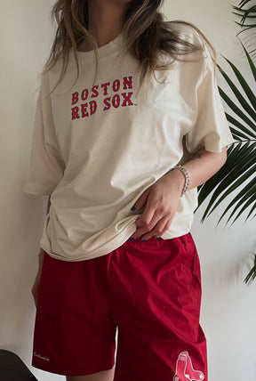 Boston Red Sox Schweres T-Shirt - Natur