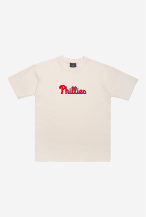 Philadelphia Phillies Heavyweight T-Shirt - Natural
