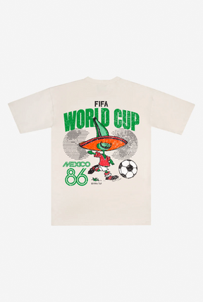 FIFA World Cup Mexico 1986 Premium T-Shirt - Ivory