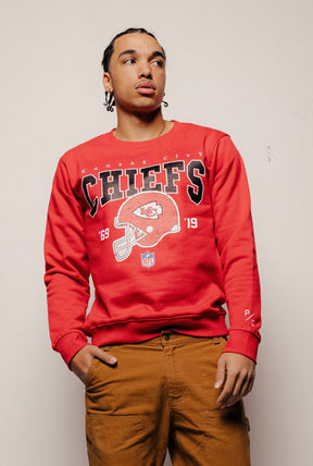 Kansas City Chiefs Vintage Crewneck - Red