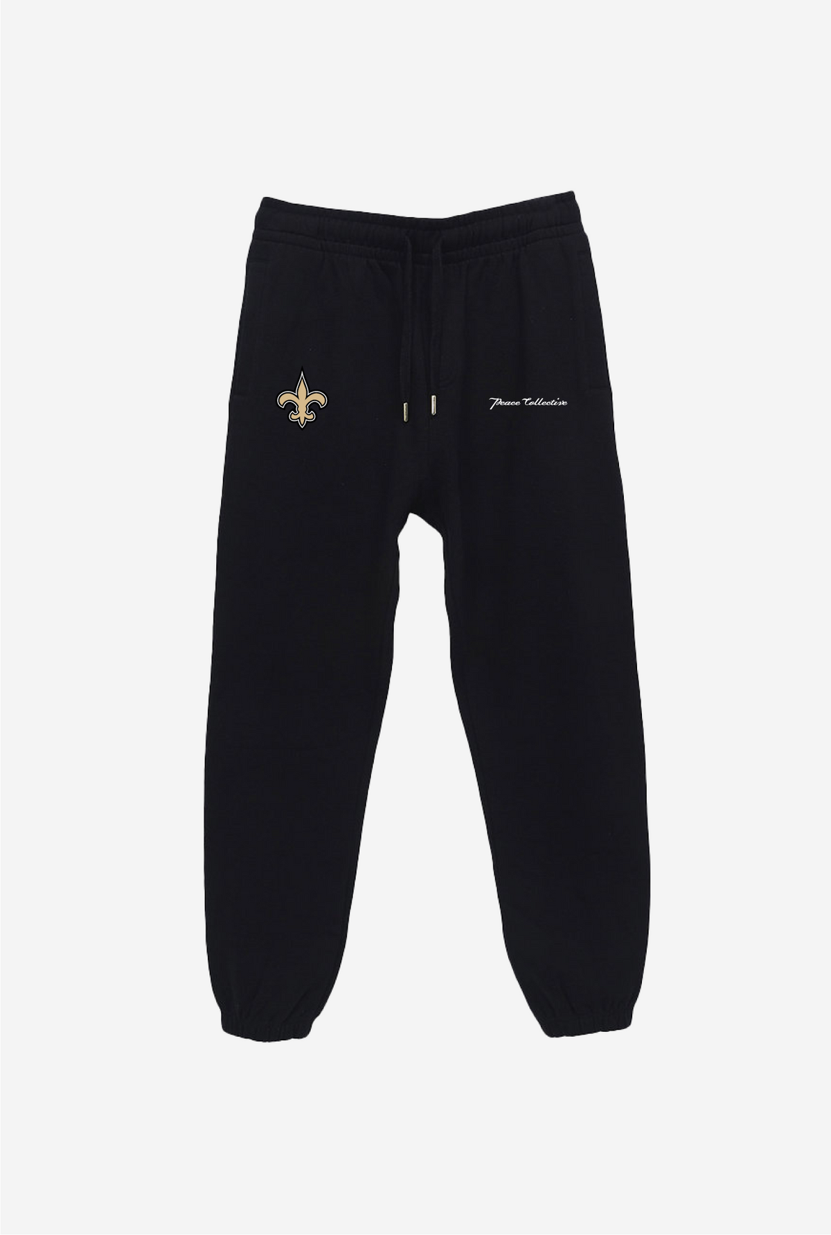 New Orleans Saints Logo Heavyweight Jogger - Black