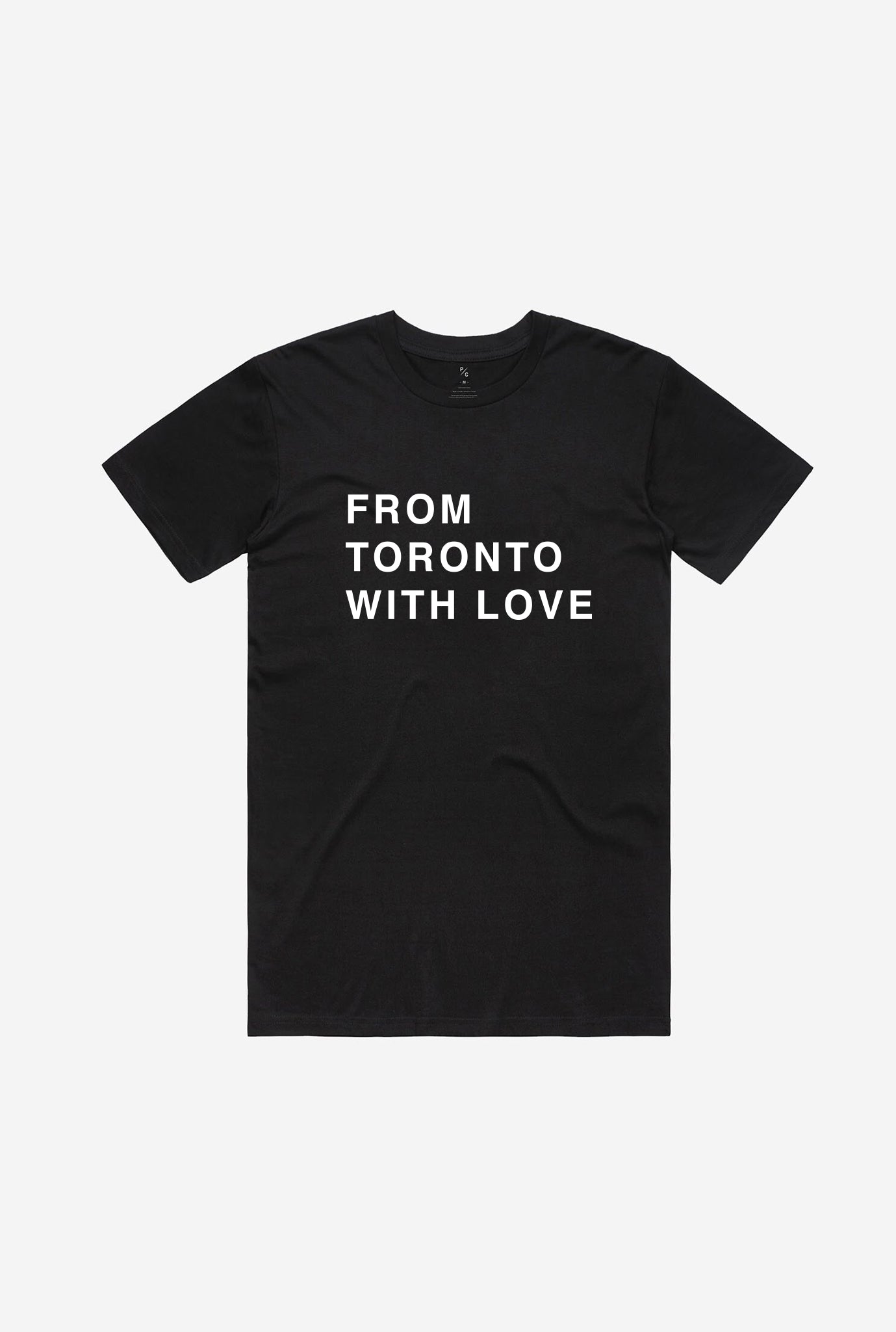 From Toronto with Love T-Shirt - Black