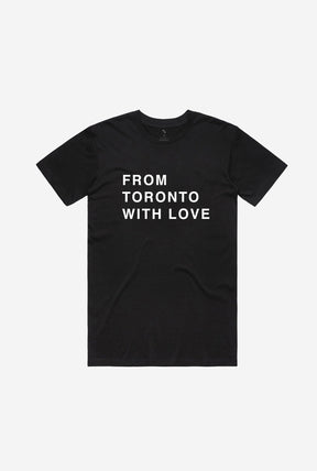 From Toronto with Love T-Shirt - Black