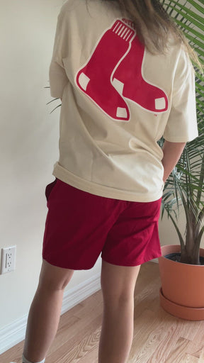 Boston Red Sox Schweres T-Shirt - Natur